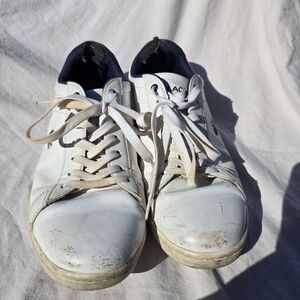 Lacoste Carnaby White and Navy Men's Sneakers